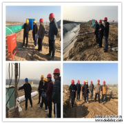 近日，公司副總經(jīng)理葛朝軍 帶領(lǐng)安全生產(chǎn)檢查組 赴徒駭河朱莊節(jié)制閘、陶橋節(jié)制閘、滑營節(jié)制閘和馬頰河薛王劉節(jié)制閘等四處項目的施工現(xiàn)場，深入督查安全生產(chǎn)工作。質(zhì)安處、綜合